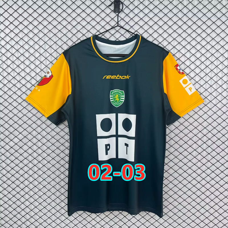 02-03 Sporting CP Special Retro Fans Version Jersey S-2XL