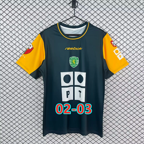 02-03 Sporting CP Special Retro Fans Version Jersey S-2XL