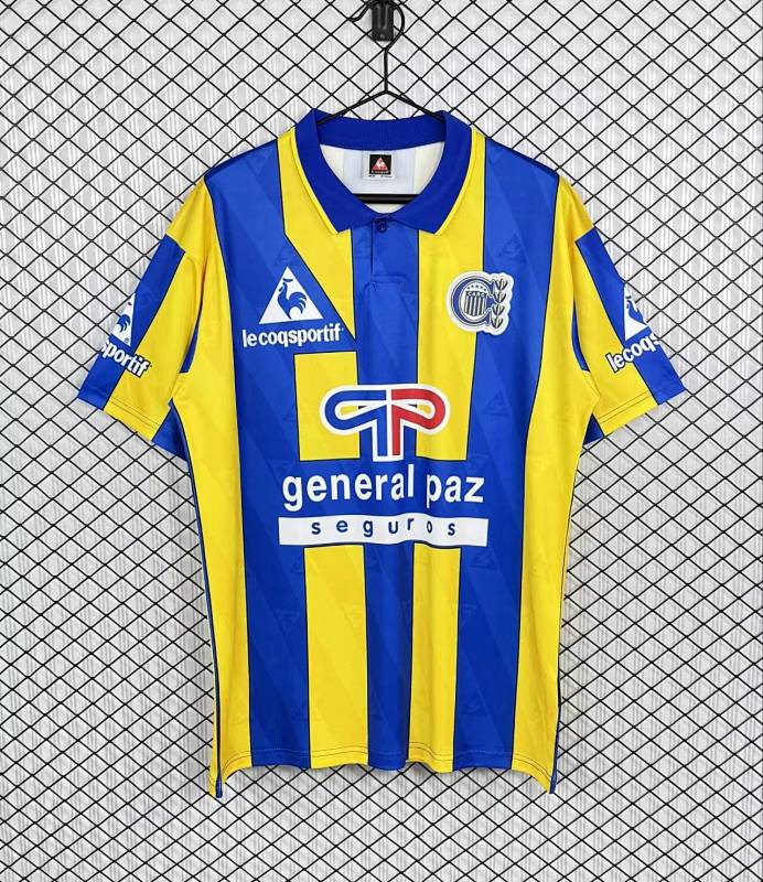 Rosario Central Home Retro Fans Version Jersey S-2XL