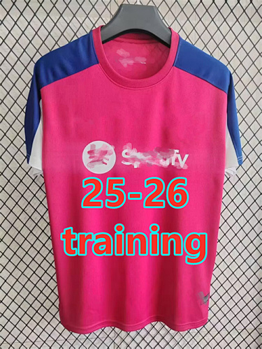 25-26 Barcelona Training Fans Version Jersey S-4XL