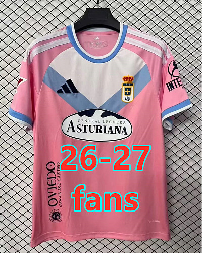 26-27 Real Oviedo Third Fans Version Jersey S-4XL