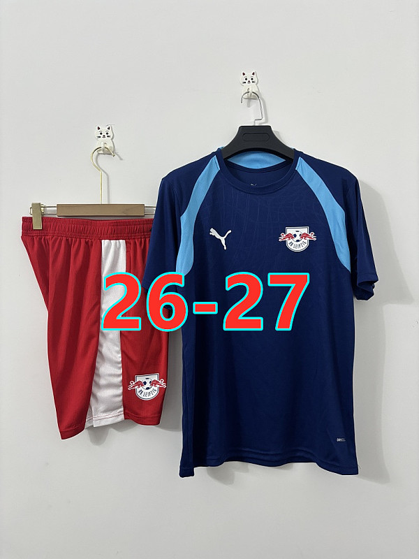 26-27 RB Leipzig Short Sleeve Tracksuit Kit S-3XL