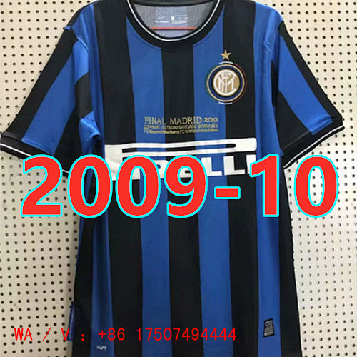 Inter Milan Retro TopThai Quality Home Jersey S-4XL