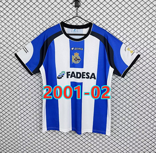 Deportivo Home Retro Fans Version Jersey S-2XL