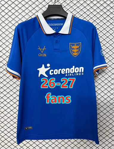 26-27 Hull City Third Fans Version Jersey S-4XL