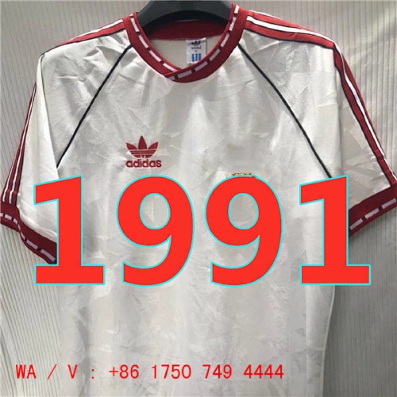 Manchester United Retro TopThai Quality Away Jersey S-2XL