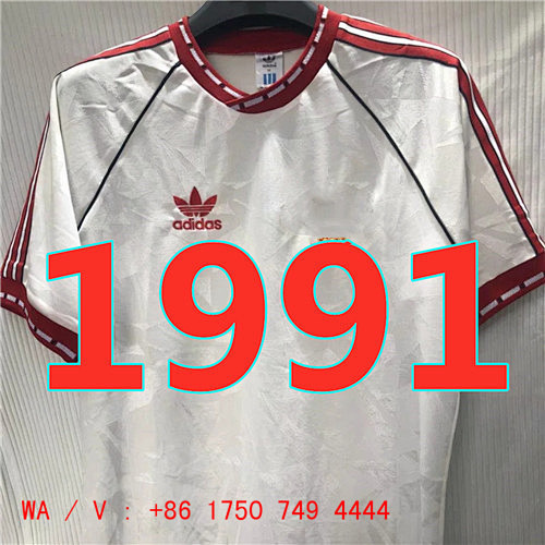 Manchester United Retro TopThai Quality Away Jersey S-2XL