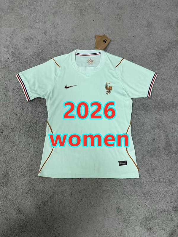 France Away Women Fans 4 Teams Jersey S-2XL 4