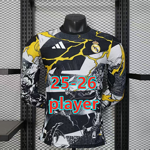 25-26 Real Madrid Special Player Long Jersey S-2XL