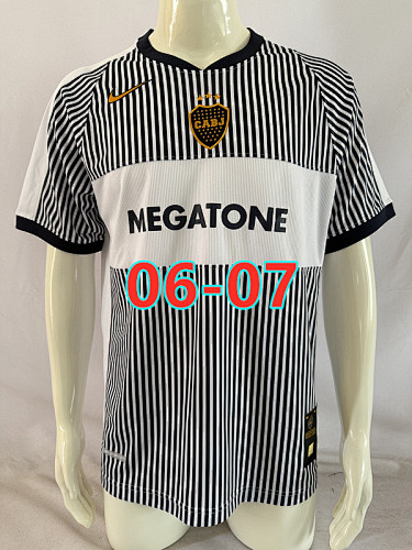 06-07 Boca Juniors Away Retro Jersey S-2XL