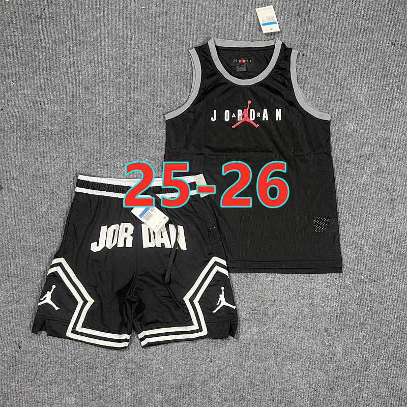 25-26 A-J Vest+shorts Basketball Kit XS-4XL