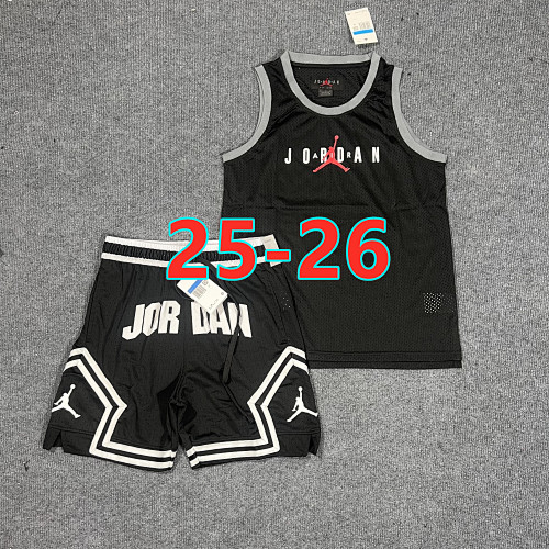 25-26 A-J Vest+shorts Basketball Kit XS-4XL