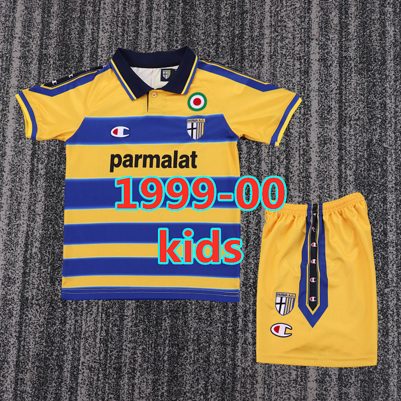 Parma Home Retro Kids Jersey+shorts Kit 16 -28