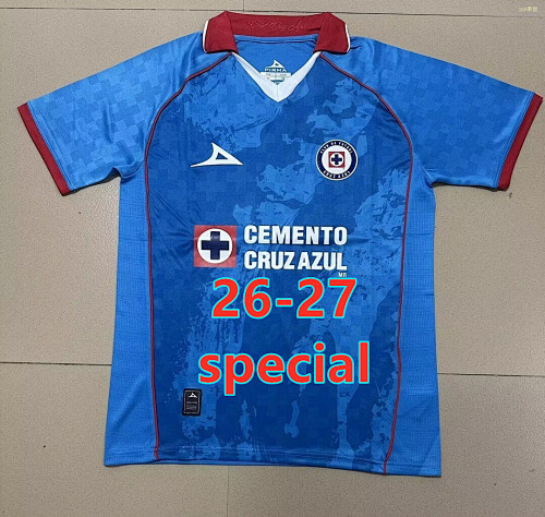 26-27 Cruz Azul Special Fans Version Jersey S-4XL