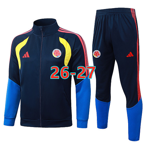 26-27 Colombia Long Zipper Jacket S-2XL