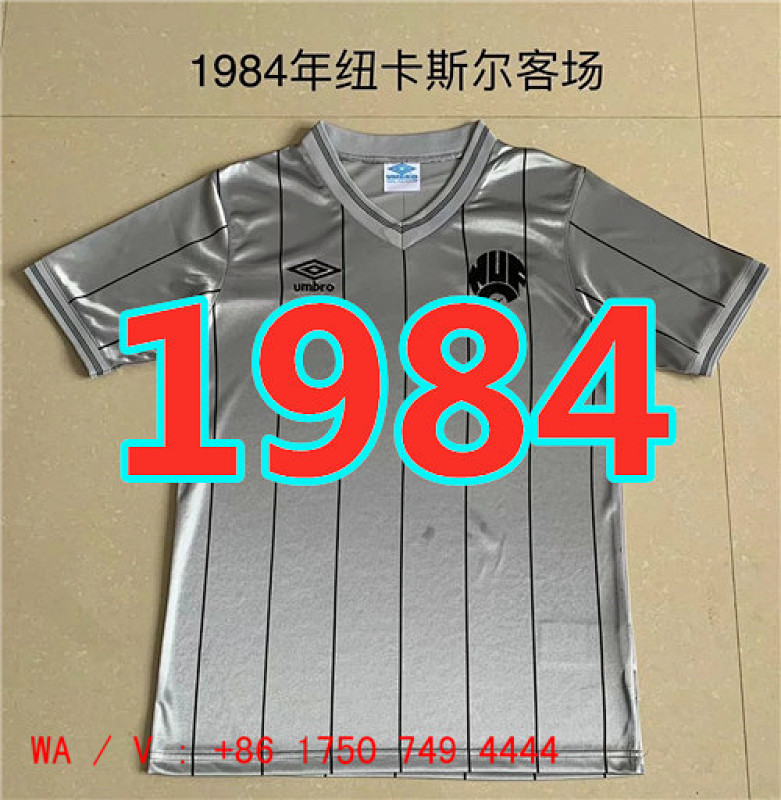 Newcastle United Retro TopThai Quality Away Jersey S-2XL