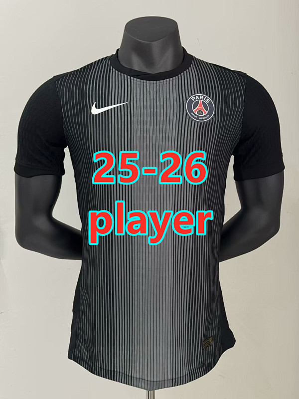 Balenciaga 25-26 Paris Psg Goalkeeper Player Version Jersey S-2XL