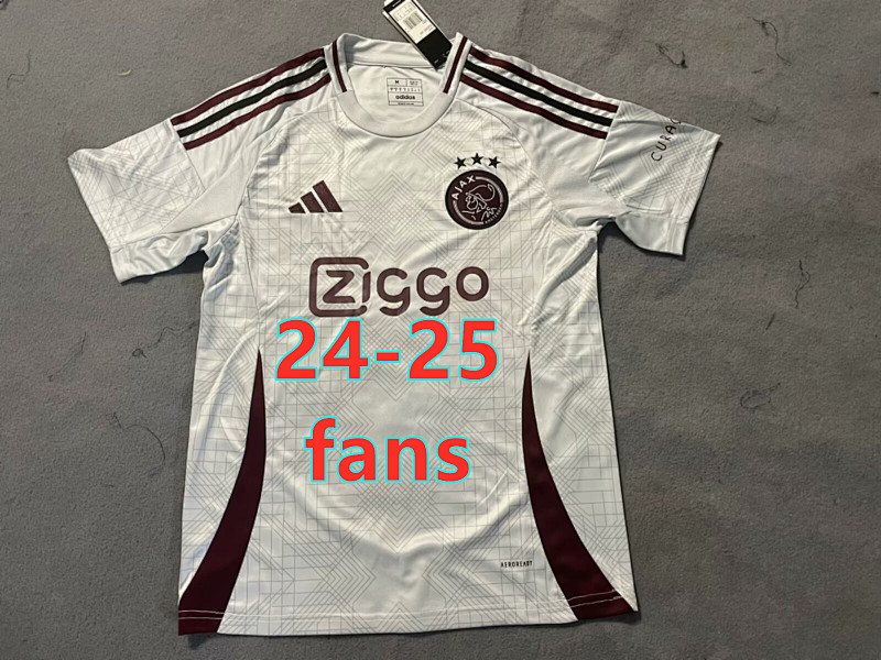 24-25 Ajax Third Fans Version Jersey S-2XL