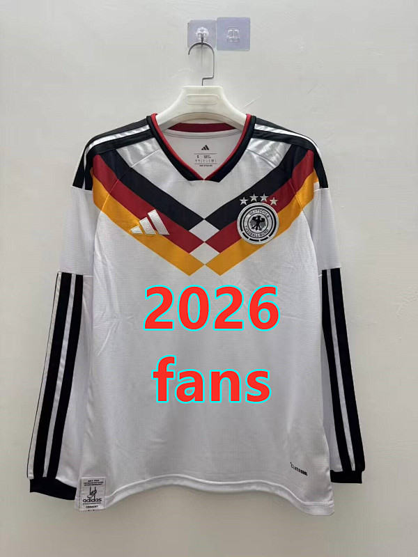 Germany Home Fans Version Long Jersey S-4XL