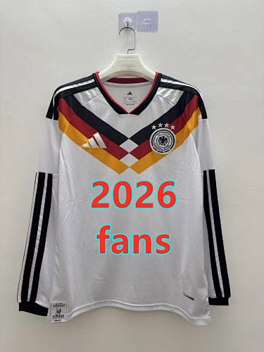 Germany Home Fans Version Long Jersey S-4XL