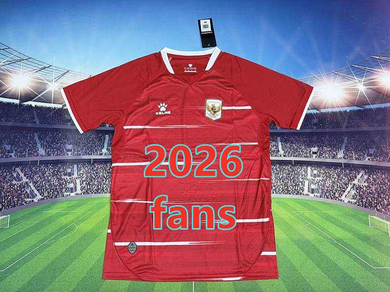 Indonesia Home Fans Version Jersey S-2XL