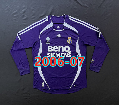 Real Madrid Away Retro Fans Long Jersey S-2XL