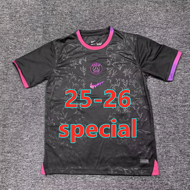 Balenciaga 25-26 Paris Psg Special Fans Version Jersey S-2XL