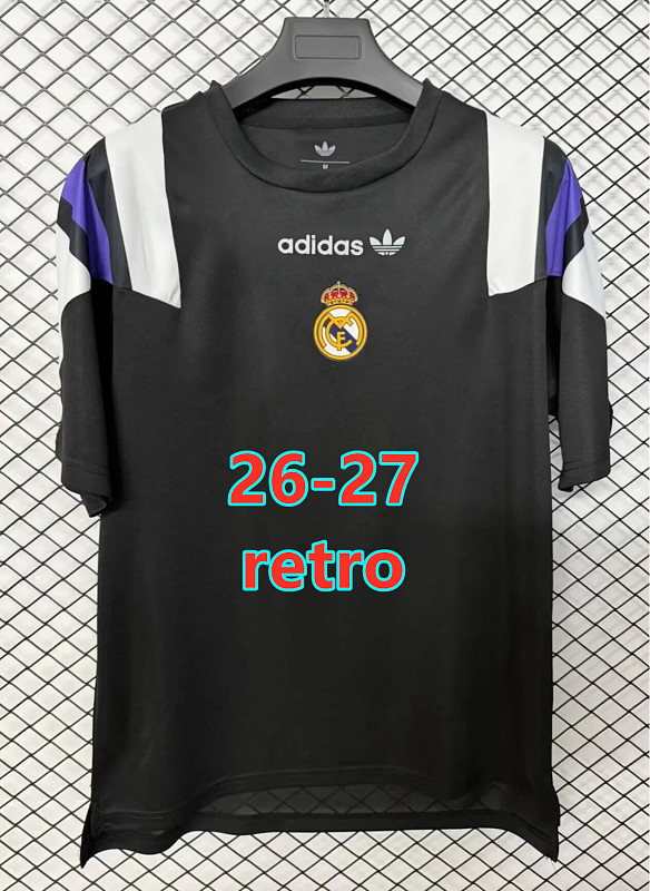 26-27 Real Madrid Retro Fans Version Jersey S-4XL