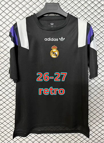 26-27 Real Madrid Retro Fans Version Jersey S-4XL