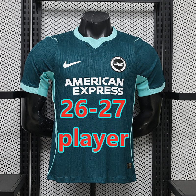 26-27 Brighton Third Player Version Jersey S-2XL