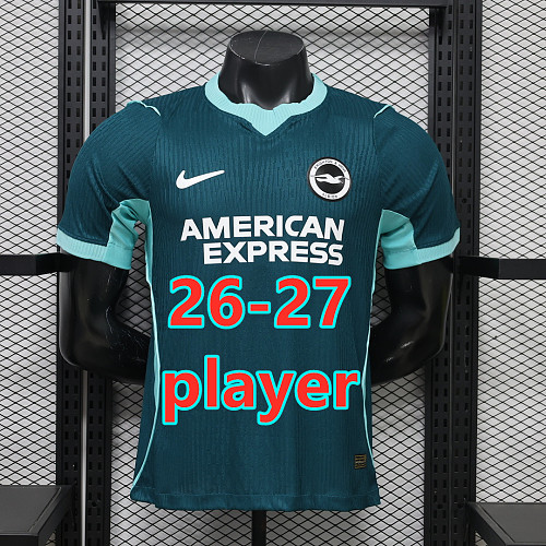 26-27 Brighton Third Player Version Jersey S-2XL