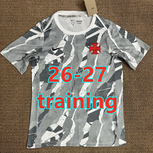 26-27 Vasco Da Gama Training Fans Version Jersey S-4XL