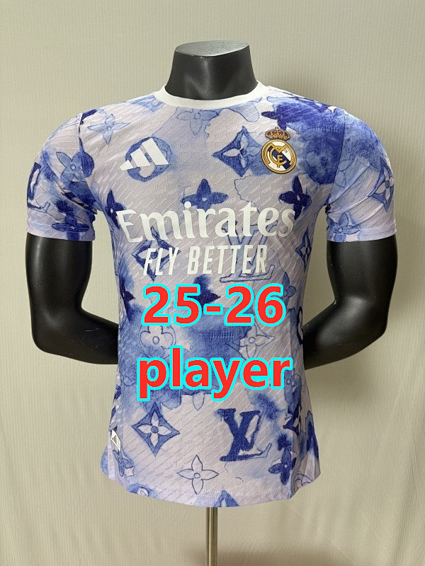25-26 Real Madrid Special Player Version Jersey S-2XL