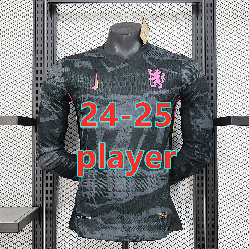 24-25 Chelsea Third Player Long Jersey S-2XL