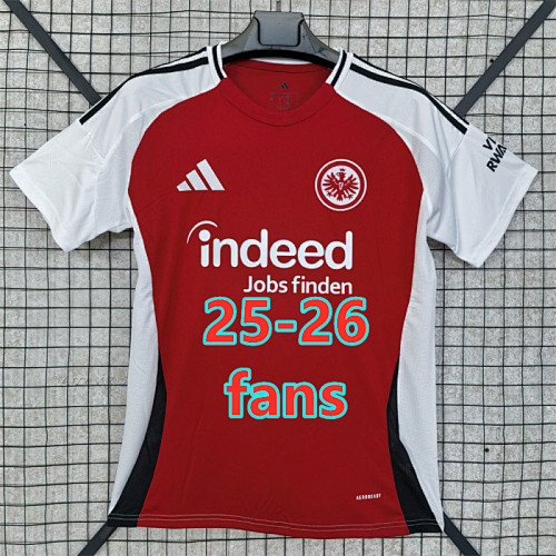 25-26 Frankfurt Home Fans Version Jersey S-2XL