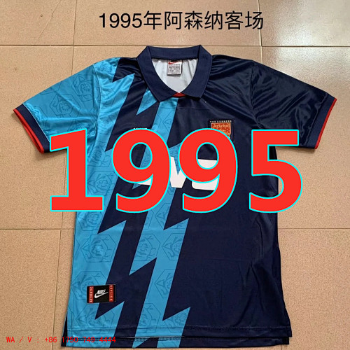 Arsenal Retro TopThai Quality Away Jersey S-2XL
