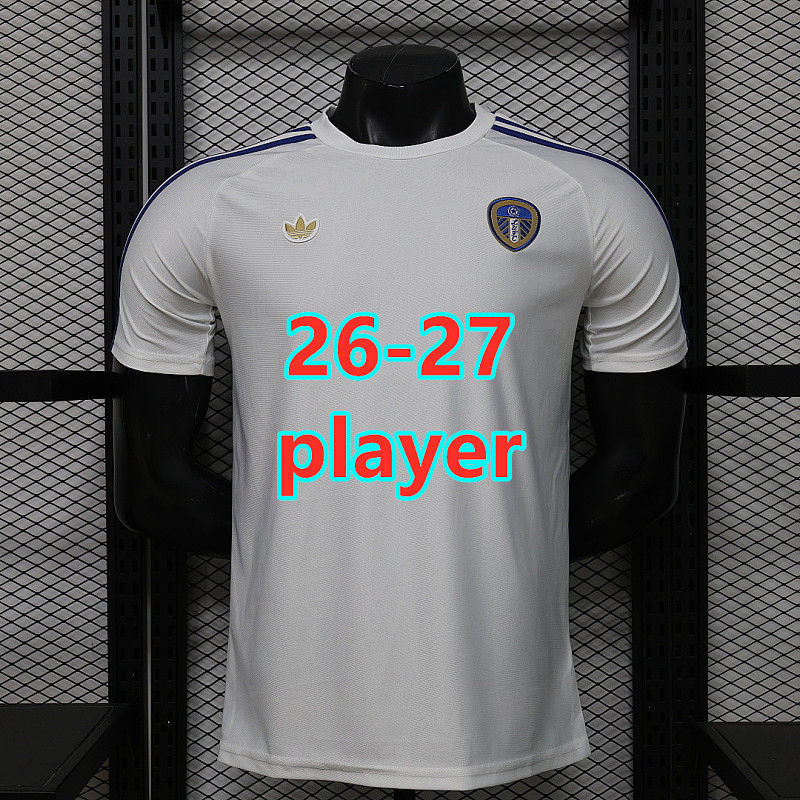 26-27 Leeds United Retro Player Jersey S-3XL