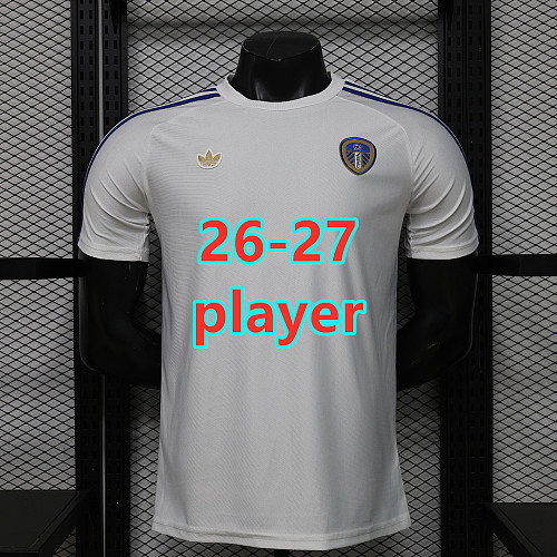 26-27 Leeds United Retro Player Jersey S-3XL