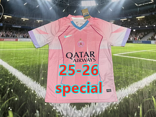 Balenciaga 25-26 Paris Psg Special Fans Version Jersey S-2XL