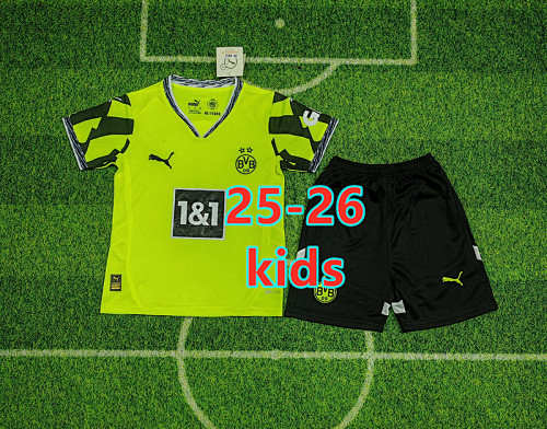 25-26 Dortmund Special Kids Jersey+shorts Kit 16 -28