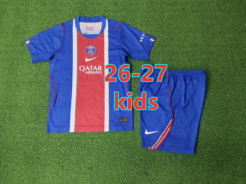 Balenciaga 26-27 Paris Psg Home Kids Player Version Kit 16 -28