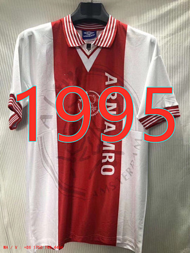 Ajax Retro Home Jersey S-2XL