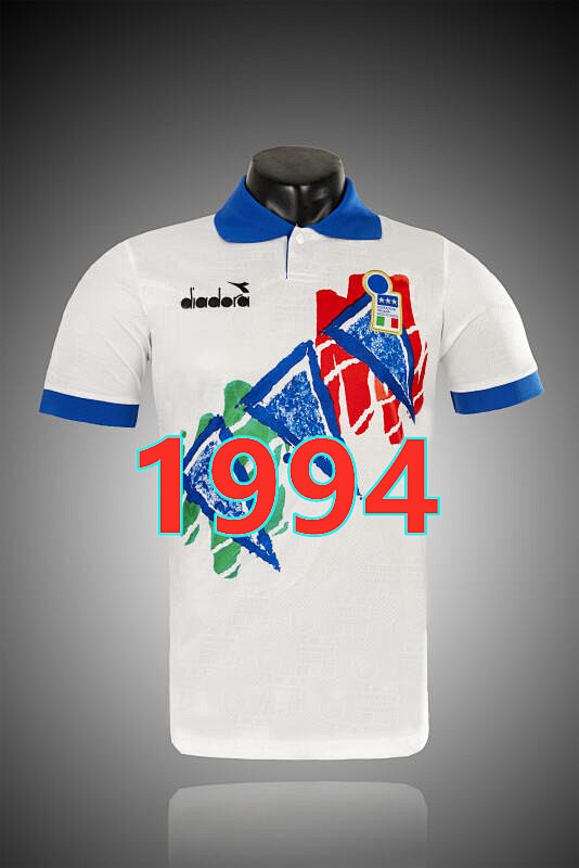 Italy Training Retro Jersey S-2XL