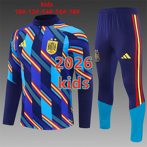 Spain Kids Long Sleeve Tracksuit 10 -18 2