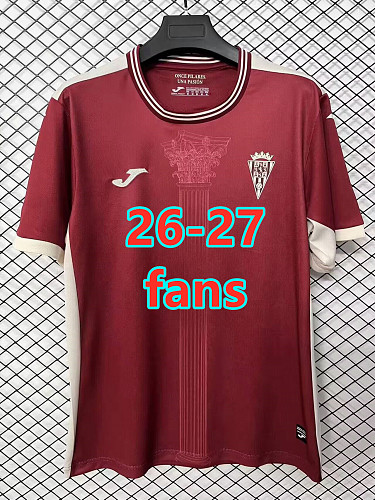26-27 Córdoba Third Fans Version Jersey S-4XL
