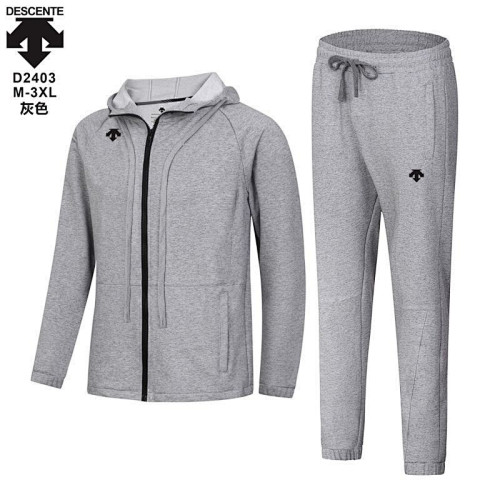 25-26 Descente Long Zipper Hoodie Jacket M-3XL