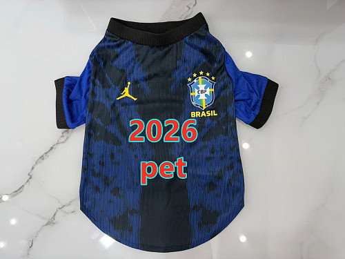 Brazil Away Pet Jersey S-2XL