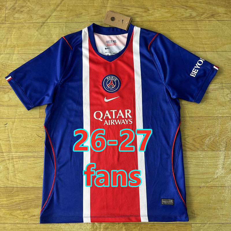 Balenciaga 26-27 Paris Psg Home Fans Version Jersey S-4XL