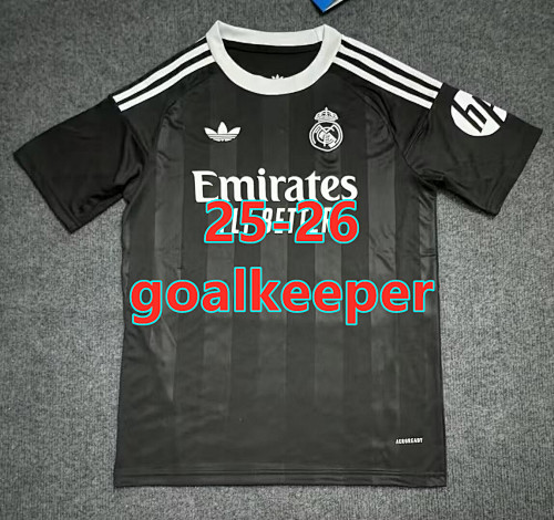 25-26 Real Madrid Goalkeeper Jersey S-4XL