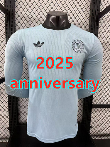 Germany Anniversary Player Long Sleeve Jersey S-3XL